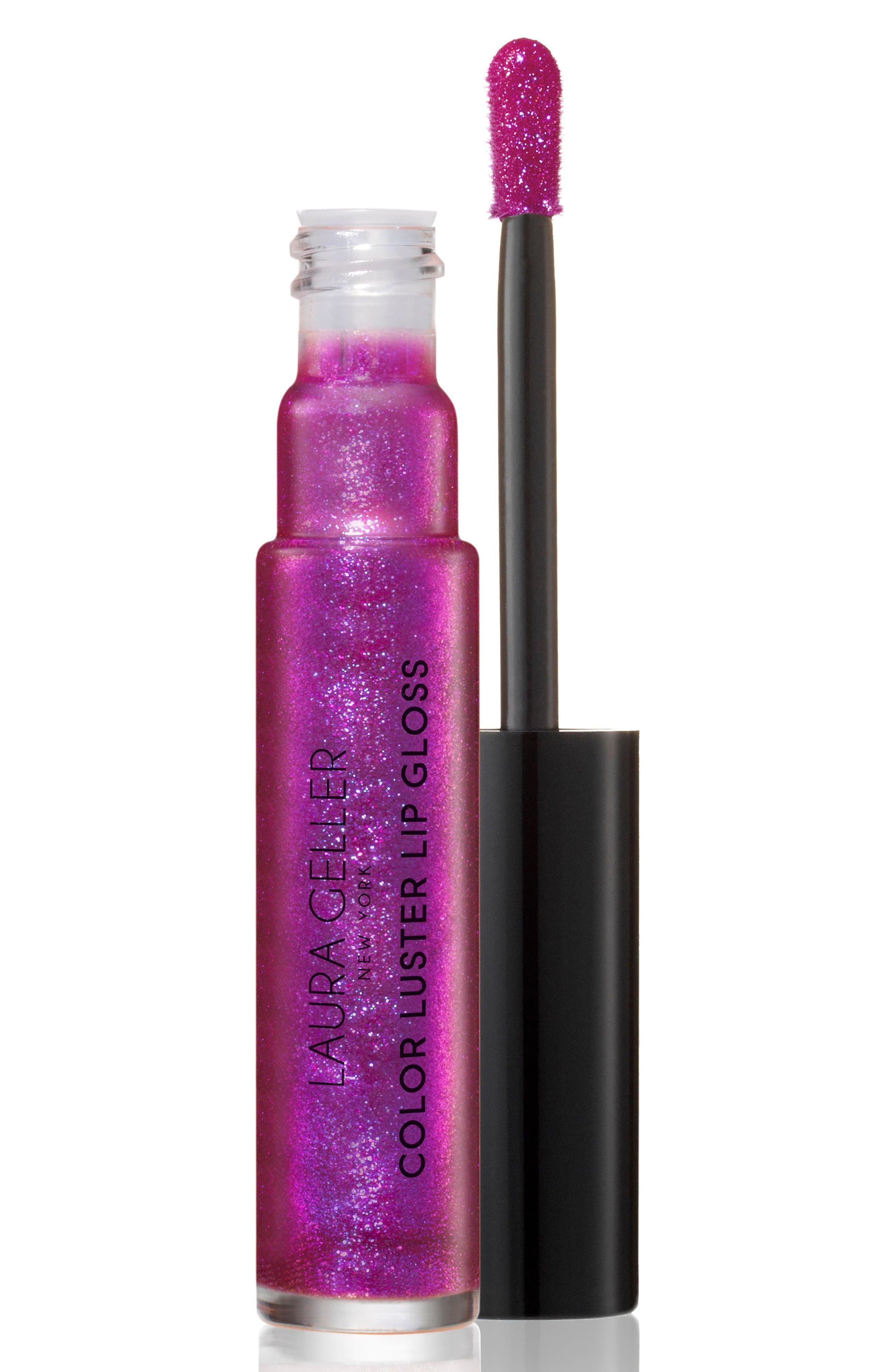 Laura Geller Color Luster Lip Gloss Hi-Def Top Coat AMETHYST GLAZE (6.5ml) - Thumbnail 3
