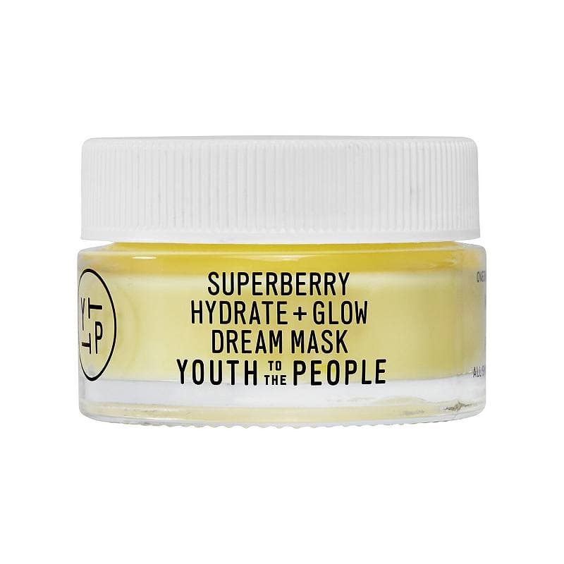 Youth to the People Superberry Hydrate + Glow Vitamin C Brightening Dream Mask Travel Size - 0.5oz | Overnight Vitamin C Mask - Thumbnail 2