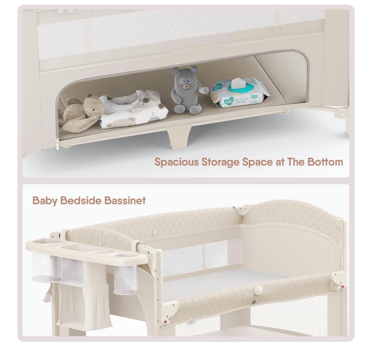 Baby Playard with Canopy and Changing Table - Thumbnail 5