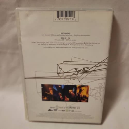 Coldplay – Live 2003 DVD + CD Set (Concert, Documentary, Rare Track Moses) - Thumbnail 2