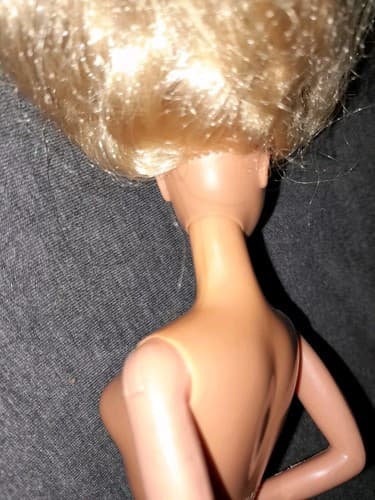Vtg 1966 Mattel Barbie Doll Long Blonde Hair Philippines Click Knees Bent Elbows - Thumbnail 6