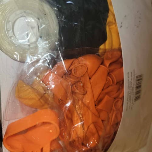 Celebrate It Balloon Kit Pumpkin Shape Halloween Fall Themed 39.5"x40" New - Thumbnail 7