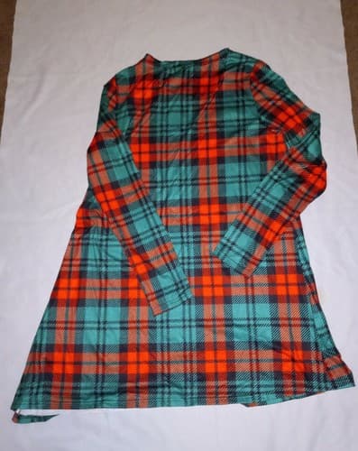 Christmas Dress Plaid Red & Green Womans Size 2XL XXL Long Sleeves - Image 1