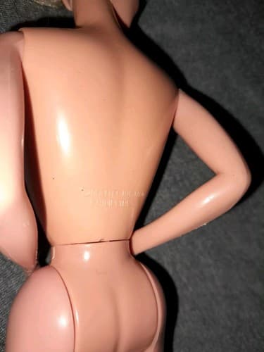 Vtg 1966 Mattel Barbie Doll Long Blonde Hair Philippines Click Knees Bent Elbows - Thumbnail 7