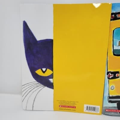 Pete the Cat Paperback Book Bundle Lot Of 2 Books Scholastic White Shoes Rocking - Thumbnail 6