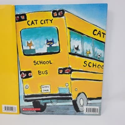 Pete the Cat Paperback Book Bundle Lot Of 2 Books Scholastic White Shoes Rocking - Thumbnail 7