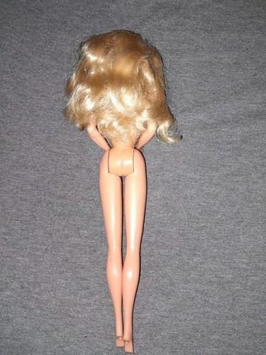 Vtg 1966 Mattel Barbie Doll Long Blonde Hair Philippines Click Knees Bent Elbows - Thumbnail 5