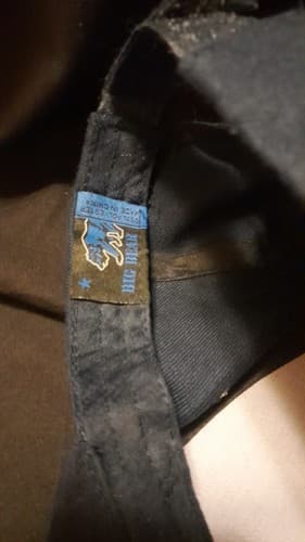 Texas Gray & Blue Gold Texas Lettering Hat Baseball Cap Big Bear Adjustable Cap - Thumbnail 7