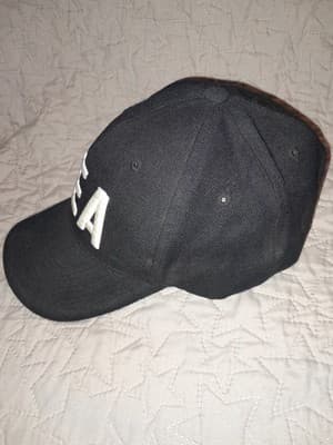 DEA Drug Enforcement Administration Black Ball Cap Hat Embroidered Adjustable - Thumbnail 4
