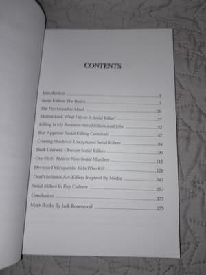 The Ultimate Serial Killer Trivia Book By Jack Rosewood Paperback - Thumbnail 3