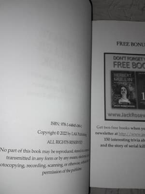The Ultimate Serial Killer Trivia Book By Jack Rosewood Paperback - Thumbnail 4