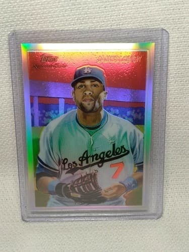 2010 Topps Chrome National Chicle Refractors Baseball Card #CC5 James Loney /499 - Image 1