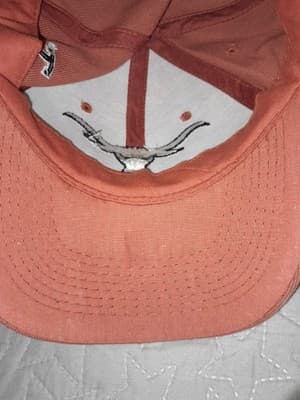Burnt Orange Texas Horns Longhorns Baseball Hat Cap Adjustable Cotton Hook&Loop - Thumbnail 9