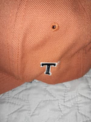 Burnt Orange Texas Horns Longhorns Baseball Hat Cap Adjustable Cotton Hook&Loop - Thumbnail 4