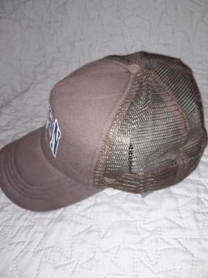 Destin Florida Brown Puffy Trucker Style Mesh Back Cap Hat Wise Guy / Wise Girl - Thumbnail 4