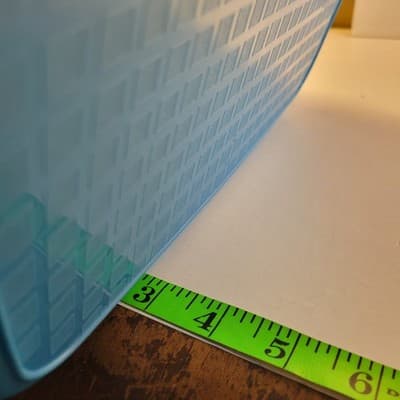 Rare Tupperware Large Season Serve Marinade Base 12x10 Salt Water Taffy Blue USA - Thumbnail 9