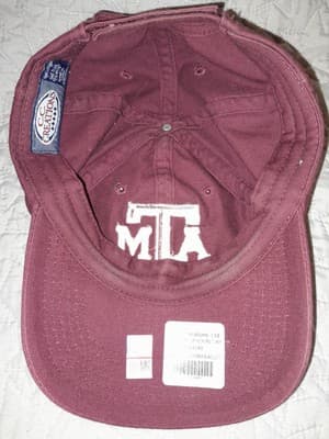 Texas A&M Aggies Hat Cap Strap Back Red Burgundy Adjustable CC Creations - Thumbnail 7