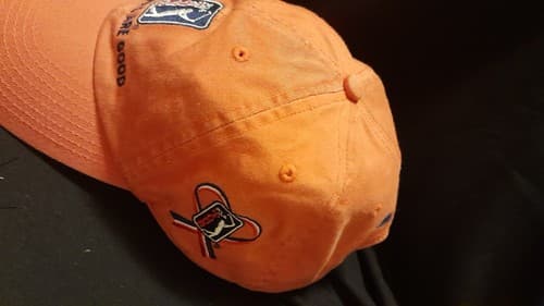 PGA Tour Hat Logo Cap Orange The Game Strap Back Cotton These Guys Are Good AT&T - Thumbnail 4