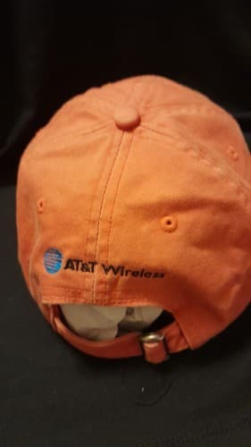 PGA Tour Hat Logo Cap Orange The Game Strap Back Cotton These Guys Are Good AT&T - Thumbnail 5