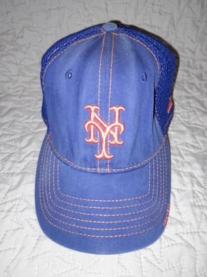 New Era 39Thirty Men's Hat MLB Team New York Mets Blue Sz Small - Medium Cap - Image 1