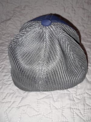 Rust Show Cap Hat Blue Gray Bill Pro Model Pacific Headwear Youth 6 3/8 6 7/8 - Thumbnail 4