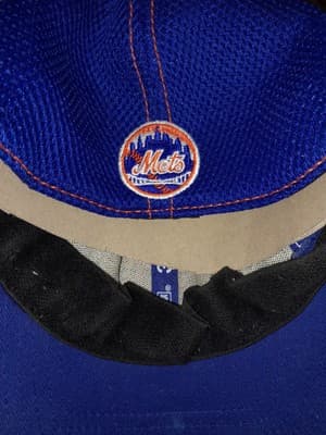 New Era 39Thirty Men's Hat MLB Team New York Mets Blue Sz Small - Medium Cap - Thumbnail 11