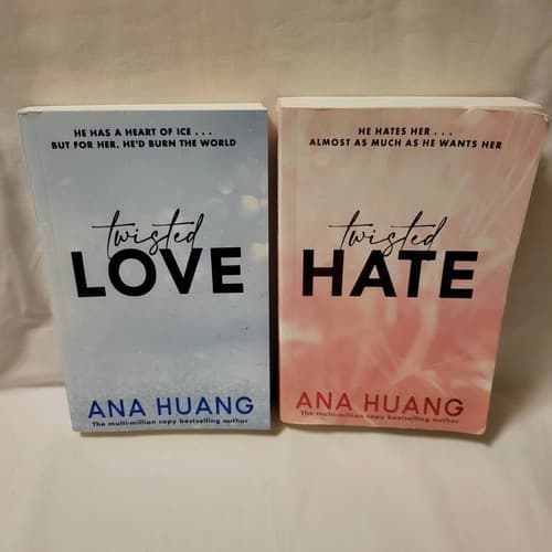 Ana Huang Twisted Love & Twisted Hate – Twisted Series 2 Book Bundle (Paperback) - Image 1