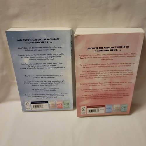 Ana Huang Twisted Love & Twisted Hate – Twisted Series 2 Book Bundle (Paperback) - Thumbnail 7