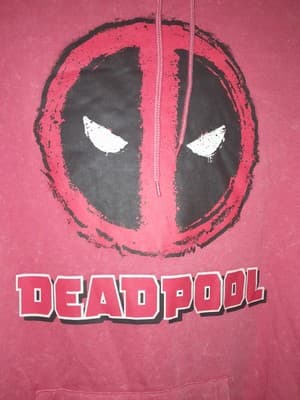 Marvel Deadpool Hoodie Sweatshirt Red Mens 3XL (54-56) X-Men X-force Wolverine - Thumbnail 4