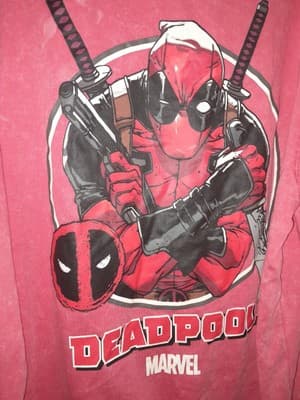 Marvel Deadpool Hoodie Sweatshirt Red Mens 3XL (54-56) X-Men X-force Wolverine - Thumbnail 2