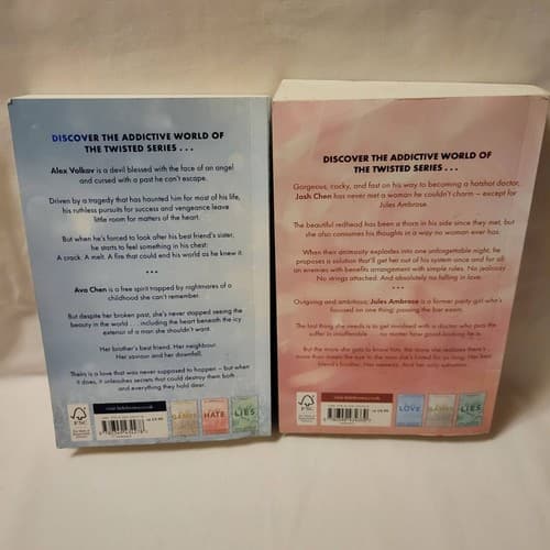 Ana Huang Twisted Love & Twisted Hate – Twisted Series 2 Book Bundle (Paperback) - Thumbnail 3