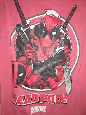 Marvel Deadpool Hoodie Sweatshirt Red Mens XL (46-48) X-Men X-force Wolverine - Thumbnail 8