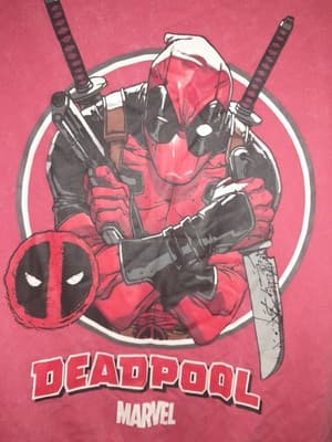 Marvel Deadpool Hoodie Sweatshirt Red Mens 2XL (50-52) X-Men X-force Wolverine - Thumbnail 8