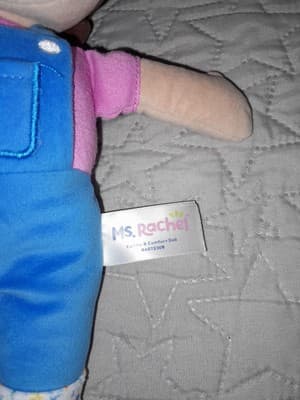 Ms. Rachel Cuddle & Comfort Doll Toy Miss Rachel Soft Plush Gund - Thumbnail 7