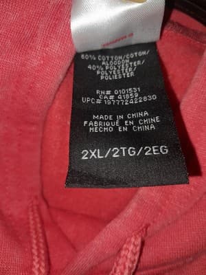 Marvel Deadpool Hoodie Sweatshirt Red Mens 2XL (50-52) X-Men X-force Wolverine - Thumbnail 10