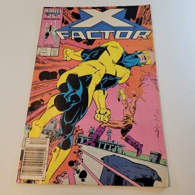MARVEL X FACTOR Comic Book No 11 1986 Apocalypse Debut Key Issue Newsstand - Image 1