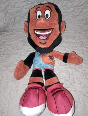 LeBron James Space Jam A New Legacy Tune Squad Plush Converts to Basketball - Thumbnail 4