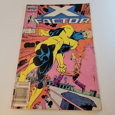 MARVEL X FACTOR Comic Book No 11 1986 Apocalypse Debut Key Issue Newsstand - Thumbnail 2