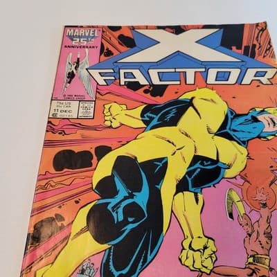 MARVEL X FACTOR Comic Book No 11 1986 Apocalypse Debut Key Issue Newsstand - Thumbnail 6