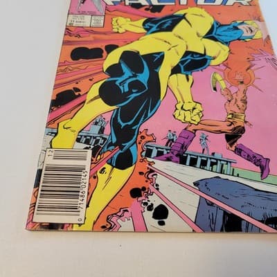 MARVEL X FACTOR Comic Book No 11 1986 Apocalypse Debut Key Issue Newsstand - Thumbnail 4