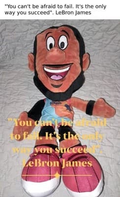 LeBron James Space Jam A New Legacy Tune Squad Plush Converts to Basketball - Thumbnail 2