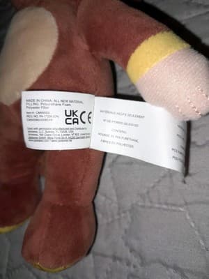 Cocomelon JJ Monkey 8" Plush Stuffed Animal Toy Doll | JJ In Monkey Pajamas - Thumbnail 8