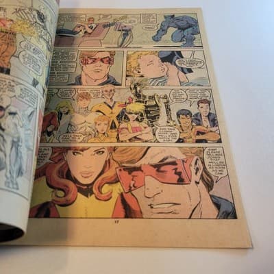 MARVEL X FACTOR Comic Book No 41 1989 Alchemy First Appearance Newsstand - Thumbnail 7