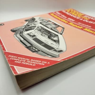 Haynes Dodge Shadow Plymouth Sundance Duster 1987–1994 Repair Manual - Thumbnail 7