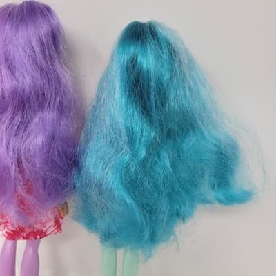 MGA Hairmazing Fantasy Fashion Dolls 11.5in Blue & Pink Hair Lot Of 2 Bundle - Thumbnail 10