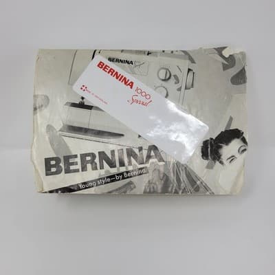 BERNINA 1000 Designer Sewing Machine Replacement Instruction Manual Vintage - Image 1