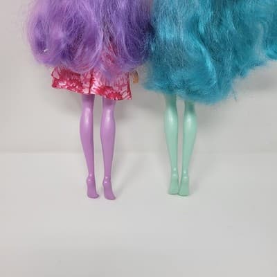 MGA Hairmazing Fantasy Fashion Dolls 11.5in Blue & Pink Hair Lot Of 2 Bundle - Thumbnail 8