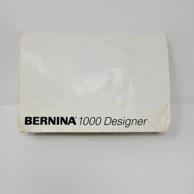 BERNINA 1000 Designer Sewing Machine Replacement Instruction Manual Vintage - Thumbnail 3