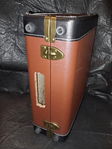 Crosley Suitcase Record Player Executive Case ONLY Brown Display Deco Travel - Thumbnail 7