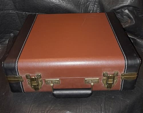 Crosley Suitcase Record Player Executive Case ONLY Brown Display Deco Travel - Thumbnail 3